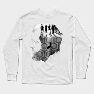 Stanley Kubrick Fan Art Long Sleeve T-Shirt